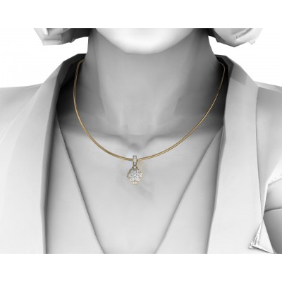 Winsome Daily Wear Diamond Pendant